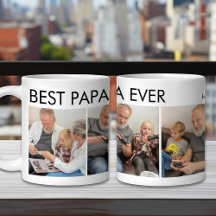 Foto för familjen Best Pappa Anpassningsbar Person