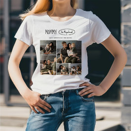 Foto för familjen Cute Personlig Mors dag T Shirt