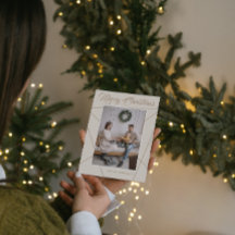 Foto för familjen Geometric Mocha Beige God jul