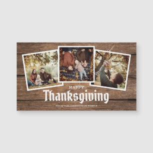 Foto för familjen Happy thanksgiving Land Rustic