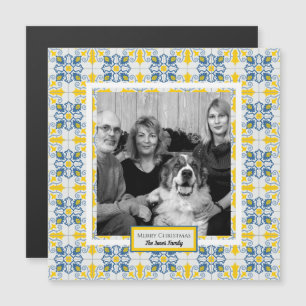 Foto för familjen Pärla ram julkort