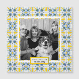 Foto för familjen Pärla ram julkort