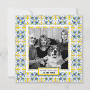 Foto för familjen Pärla ram julkort