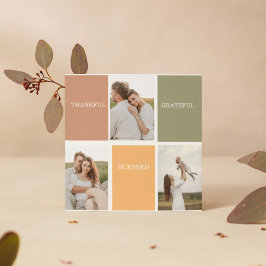 Foto för Family Collage | Tack och lov tacksam väl