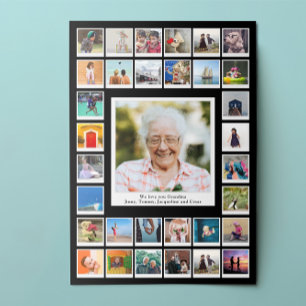 Foto för farmors födelsedagsfamilj poster