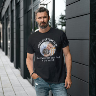 Foto för Fars dag-Anpassningsbarna för rolig hund  T Shirt