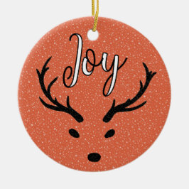 Foto för Festive jul Joy Anpassningsbar Family Pho Julgransprydnad Keramik