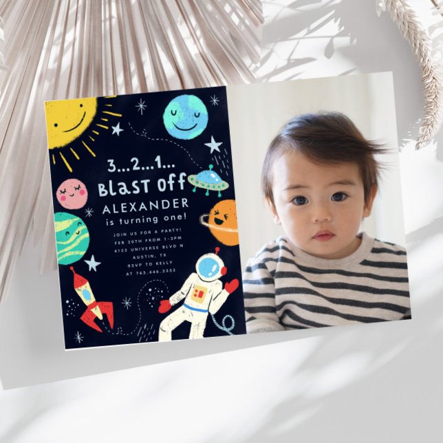 Foto för Födelsedagsfesten Rymden Blast Av Inbjudningar (Skapare uppladdad)