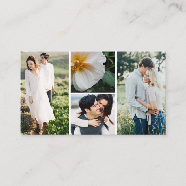 Foto för fotografiaffärsmånga visitkort (Framsida)