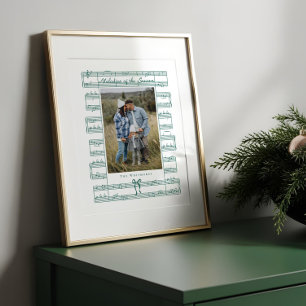 Foto för FSA La Bow Vintage Lakan Music Note-famil Poster