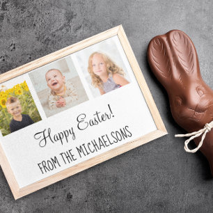 Foto för Glad påsk-familjen Julkort