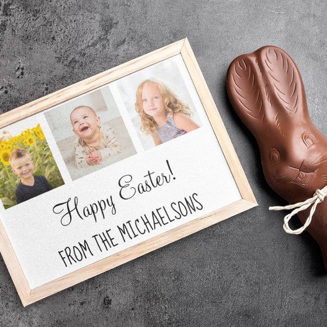 Foto för Glad påsk-familjen Julkort (Skapare uppladdad)