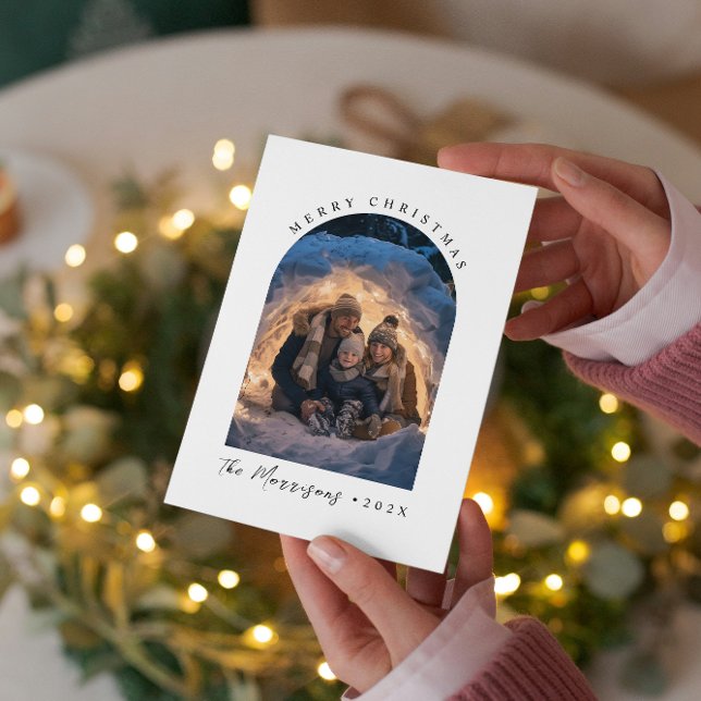 Foto för god jul Anpassningsbar-familjen Julkort (Skapare uppladdad)