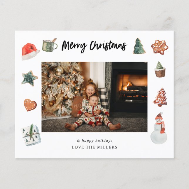 Foto för God jul cookies och behandlingar Flygblad (Framsidan)