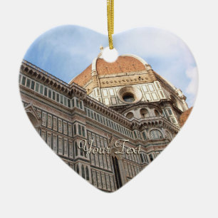Foto för helgdag för Florence italienDuomo Julgransprydnad Keramik