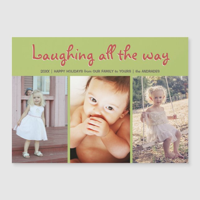 Foto för helgdag för mång- fotojulbild modernt (Framsida)