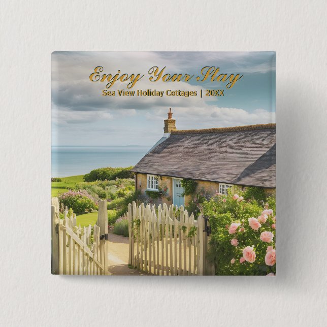 Foto för helgdag hemvänjning av vakuering knapp (Framsida)