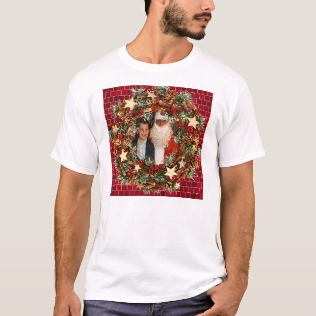 Foto för julkrananpassningsbar t-shirt (Framsida)