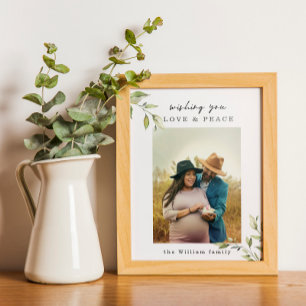 Foto för Kärlek & Peace-familjen Poster och skrive