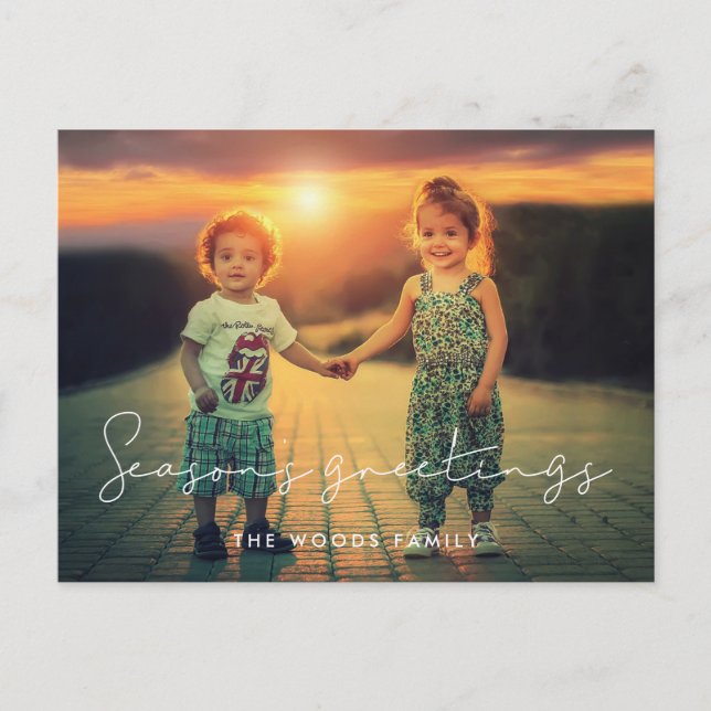 Foto för korttidssäsong helg vykort (Framsida)