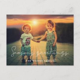 Foto för korttidssäsong helg vykort