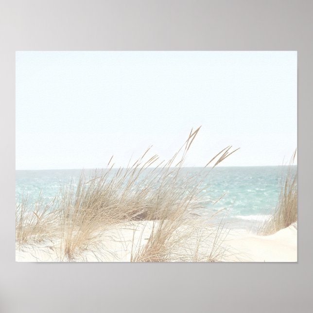 Foto för landskapsmur Art Kustfångsblock Poster (Framsidan)