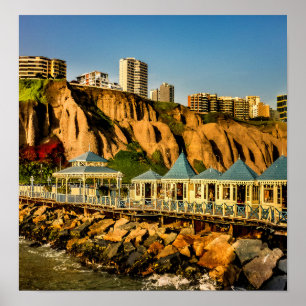 Foto för Lima Peru-kustområdet Poster
