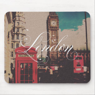 Foto för London Landmarkvintage Musmatta
