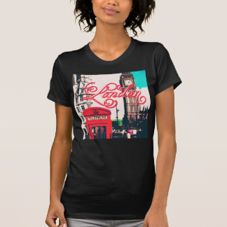 Foto för London Landmarkvintage Tee Shirt
