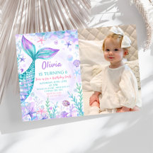 Foto för Magic Sjöjungfruar Svan Födelsedagsfest