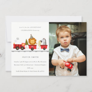 Foto för matdjur i Tåg, oavsett ålder, Inbjudan