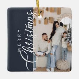 Foto för Midnight Blue God jul Julgransprydnad Keramik