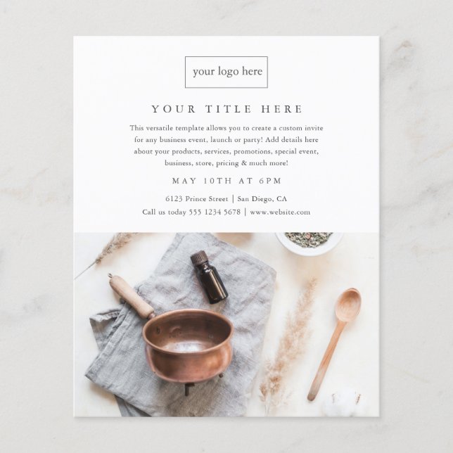 Foto för minimal Professionell för Business Event  (Framsida)