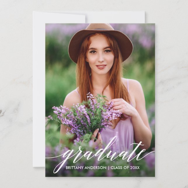 Foto för Modern Calligraphy Script Student Meddelande (Framsida)