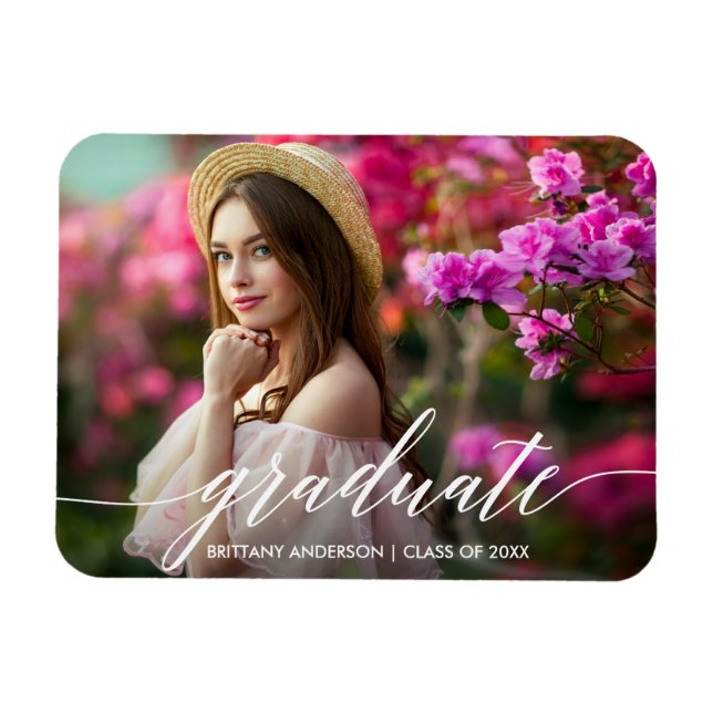 Foto för Modern Calligraphy Script Studenten Magnet (Horisontell)