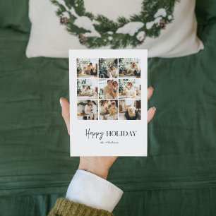 Foto för Modern Collage Family LYCKLIG HELGDAG