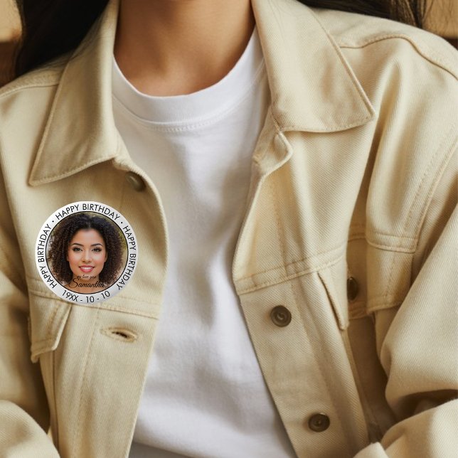 Foto för modern enkel Anpassningsbar i Grattis på  Knapp (Skapare uppladdad)