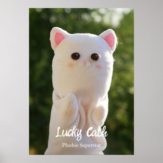 Foto för modern enkel Personlig för elegant Poster (Framsidan)