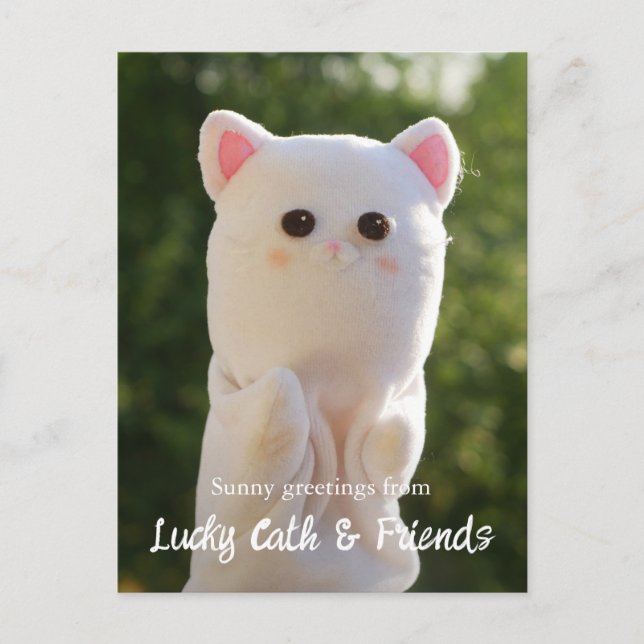 Foto för modern enkel Personlig för elegant Vykort (Framsida)