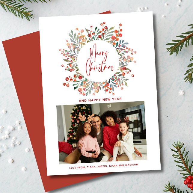 Foto för modern familj i julklapp - Blommigt (Skapare uppladdad)