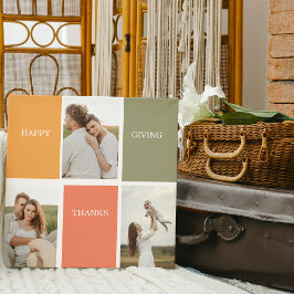 Foto för Modern Family Collage | HAPPY THANKSGIVIN Canvastryck