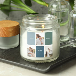 Foto för Modern Family Collage | Kärlek Live hit Fyrkantigt Klistermärke