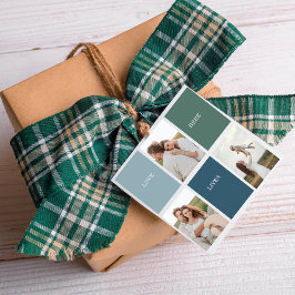 Foto för Modern Family Collage | Kärlek Live hit Gåvor Etiketter