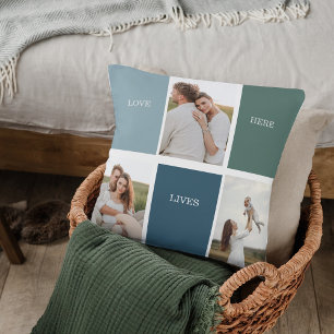 Foto för Modern Family Collage   Kärlek Live hit Kudde