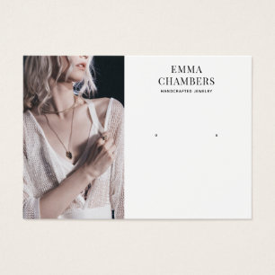 Foto för modern judelry Designer Visitkort