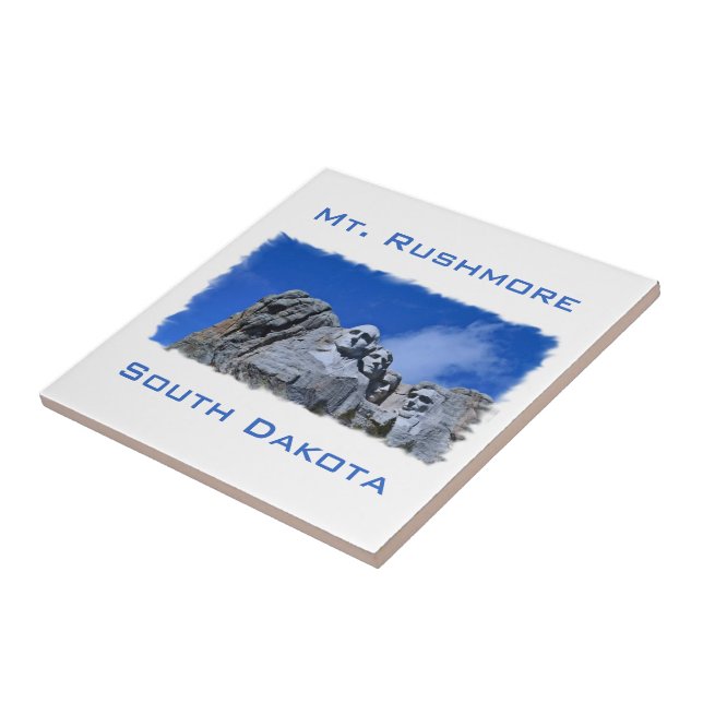 Foto för Mount Rushmore South Dakota Kakelplatta (Sidan)