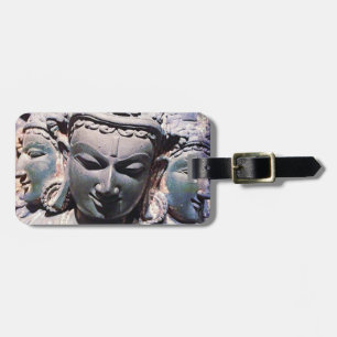 Foto för närbild av Antique Asian Carved Stone Ans Bagagebricka
