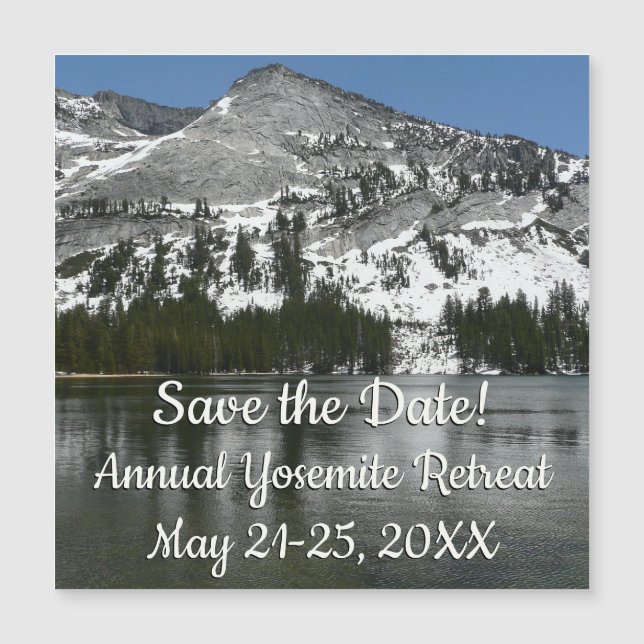 Foto för nationalparken Snowy Tenaya Sjö Yosemite (Framsida)