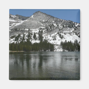 Foto för nationalparken Snowy Tenaya Sjö Yosemite Magnet