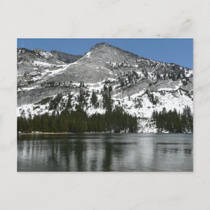 Foto för nationalparken Snowy Tenaya Sjö Yosemite Vykort